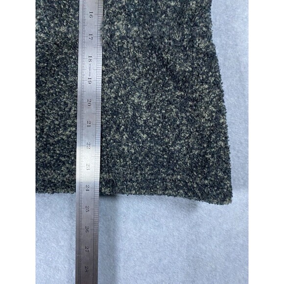 Woolrich Vest Women's Medium Gray Onyx Heather Acrylic Sherpa Mock Neck Full Zip - Picture 11 of 12